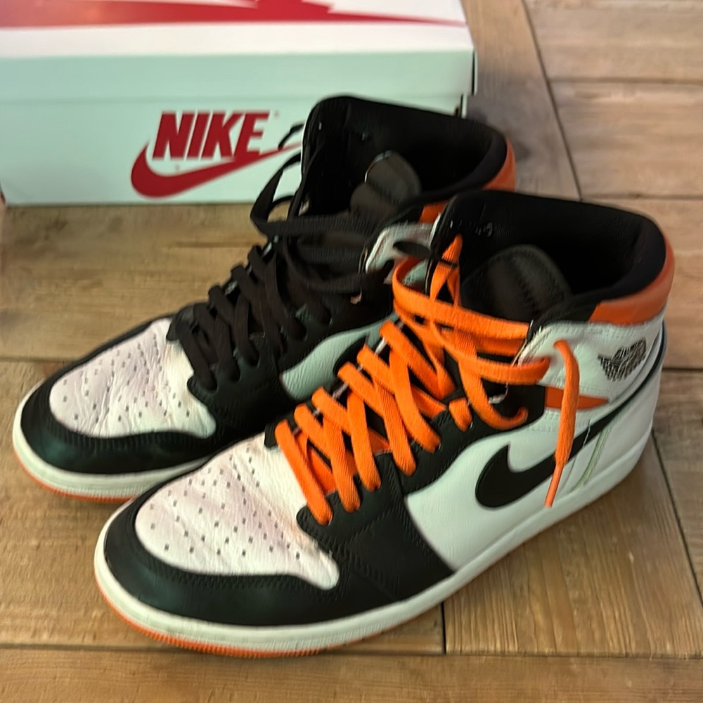 Nike Air Jordan 1 High Electric Orange Men’s 11.5